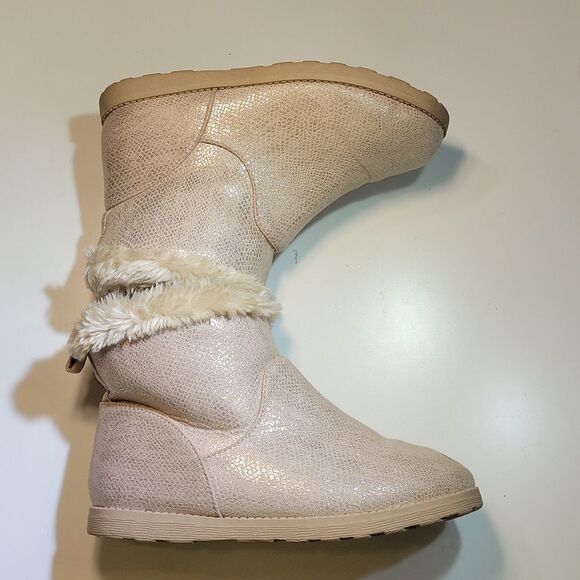 CAT&JACK ROUND TOE ZIP CLOSURE ANKLE BOOTIES - Picture 9 of 15
